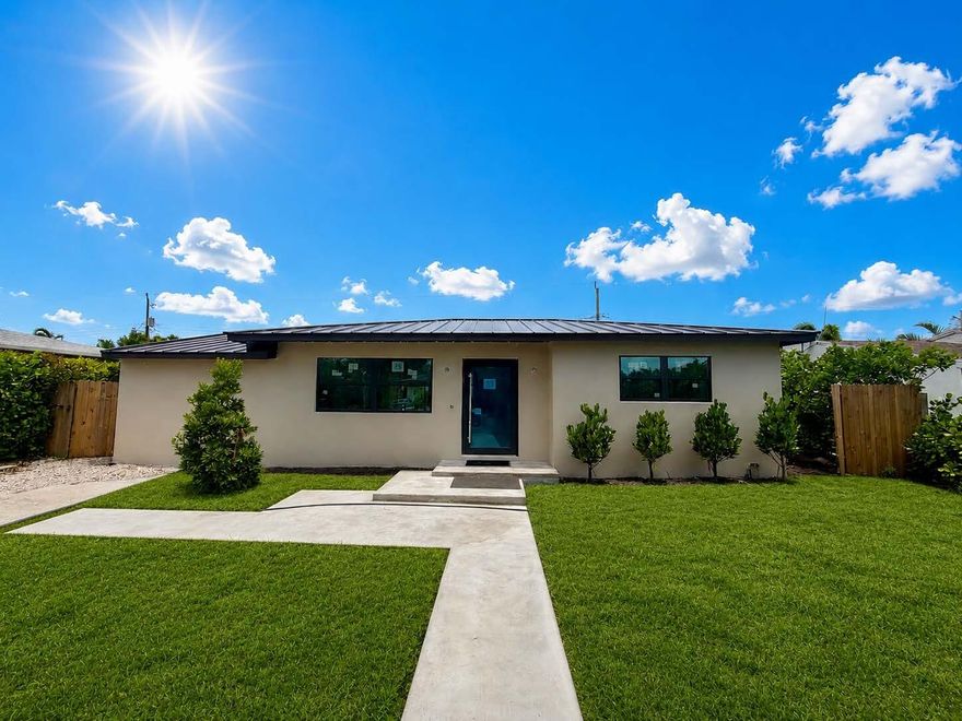 More pictures coming soon. House is in an impeccable SoSo location, close to The Park golf course, new Trader Joes and just minutes from beaches, the Intracostal, and I-95. Fully renovated, like new home, with large resort style pool. Buyer can still have input on final finishes (colors, trim, appliances) if desired.