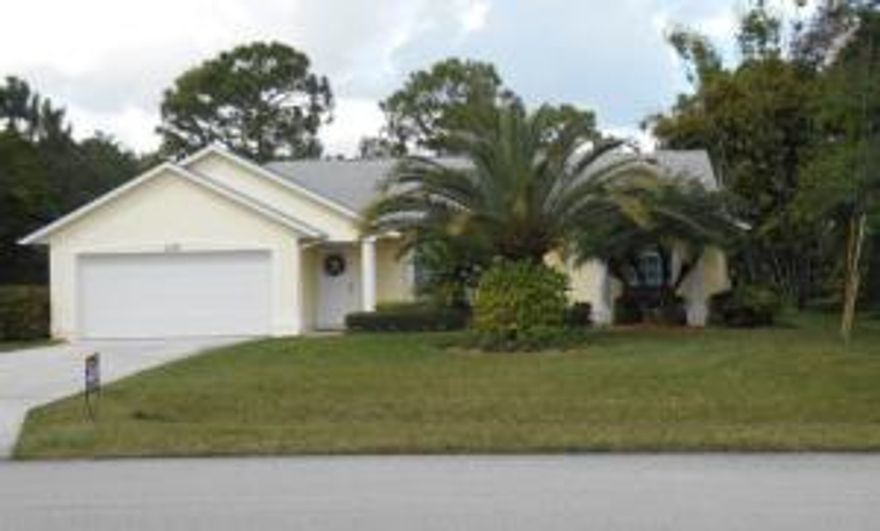 Immaculate home in the much desired area of Torino. Beautiful and lush landscaping makes this home stand out. 3 Bedroom 2 Bath 2 Car Garage with tile and wood floors.  Formal Living and Dining with a large family room.  All newer Kitchen Appliances and newer Lennox A/C with a 7 year warrantee still left on it.  Enjoy the back yard in your covered Large 19x28 pavered patio.  sprinkler system is on well and New Garage door.  Also staying is a 10x14 permitted shed for extra storage.