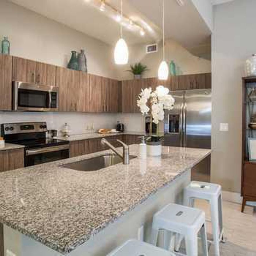 CLOSE TO BEACH! This modern luxury 3/2.5 bed apartment is located just minutes to downtown Delray, shops, restaurants and the beach. This top floor ''Copley'' model features modern finishes with upscale cabinets, open kitchen w/stainless steel appliances, a large walk-in closet, separate laundry room with full size washer/dryer, large private balcony, hurricane impact glass and 10' ceilings. Other features: access-controlled buildings with secure entry and interior elevators. The properties first-class amenities include: a resort style pool and cabana, a putting green, and a half basketball court. Come see this very Desirable East Delray Beach Location. NO SHORT TERM RENTALS.