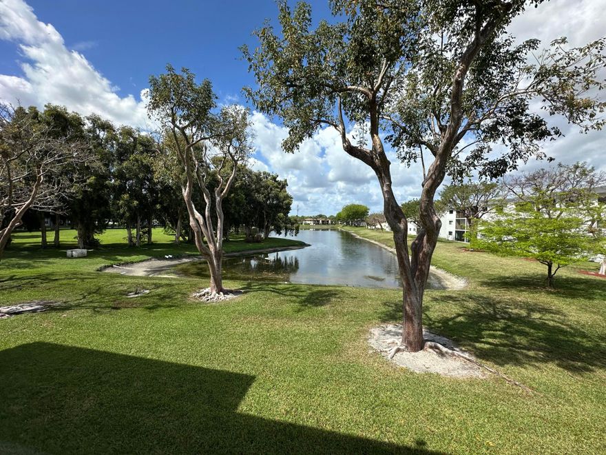 Enjoy beautiful lake views from this bright and spacious 2-bedroom, 2-bath condo located in the desirable 55+ gated community of Lakes of Delray. This well-maintained unit features an updated kitchen with granite countertops, white cabinetry, and stainless steel appliances, along with ceramic tile flooring throughout the main living areas. The open living and dining space is filled with natural light and offers tranquil water views, creating the perfect place to relax or entertain. Additional highlights include an in-unit washer and dryer, generous storage space, and a comfortable layout.