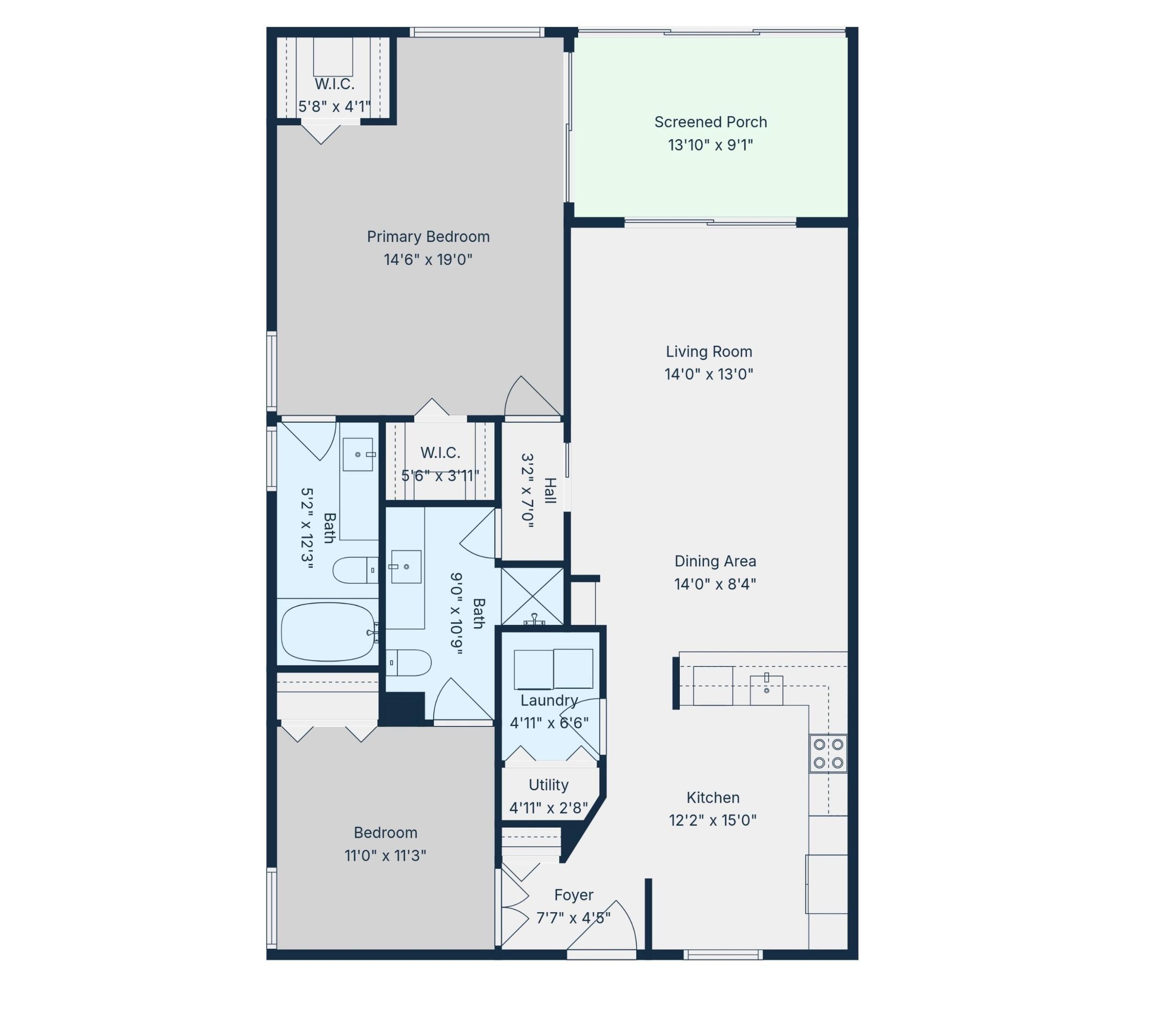 2202 S Cypress Bend Drive 101