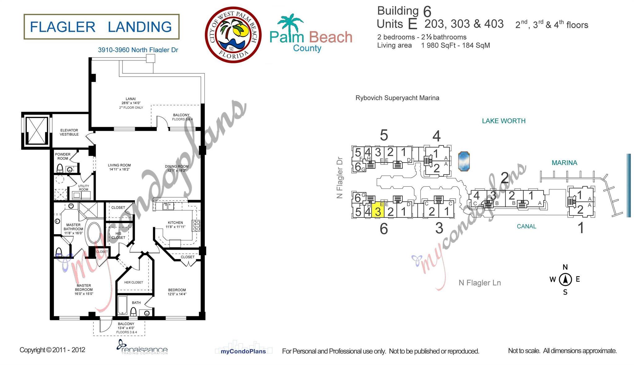 FLAGLER LANDING CONDO - Residential Lease