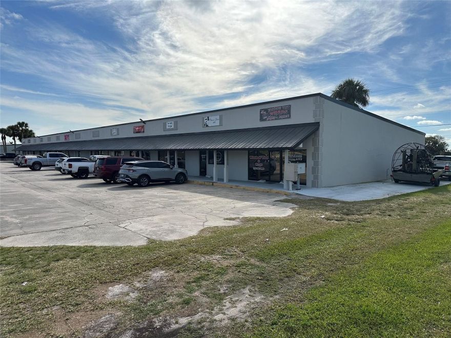 Fully leased 17,640 sq ft commercial plaza on 1.291 acres. Recently remodeled and known as Cedar Plaza, this plaza consist of 14 individual leasable bays. Current leases in place are 2 year leases with a built in annual escalator, current actual income reflects a 7% cap rate at asking price with room to grow income. Located just off Hwy 441 South and 1 block West of Home Depot makes this property a great income producer for investors.