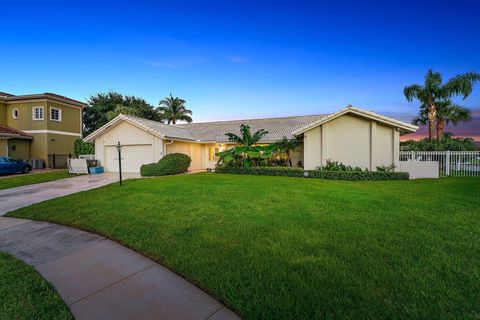 A home in Palm Beach Gardens