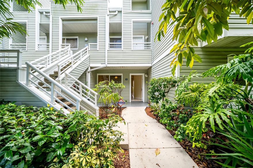 Beautiful lakefront unit. with 2 bedrooms 2 bathrooms on the first floor, an incredible view of the lake from the living, dining room, and kitchen, a washer, and dryer inside the unit, freshly painted, beautiful lake community with a private entrance and multiple visitors parking, 1 mile to i-95 and Turnpike, and close to transportation, easy to show, excellent condition, show with confidence. Great management.