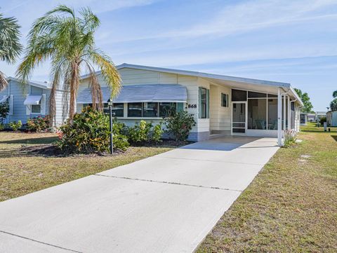 A home in Barefoot Bay