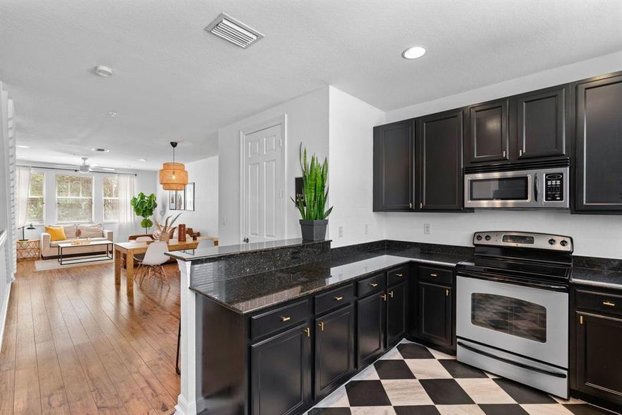 STUNNING 2 bedroom, 2 1/2 bath townhome is now available in CitySide! This home boasts of chic, stylish upgraded floors, hurricane IMPACT WINDOWS, fresh paint, NEW water heater, NEW lighting fixtures/fans and a newer 2017 refrigerator with a garage. Enjoy access to luxurious amenities including a resort-style swimming pool, upscale club house, patio grill, dance room, private locker rooms and newly upgraded gymnasium. This home is conveniently located within walking distance to the Outlets and Target. 
Additionally, Rosemary Square and the beach are only minutes away. The HOA includes: water, trash, lawn, cable, internet, pool, gym, guard gated entrance, security and the business center. The HOA also covers the home exterior. This immaculate, upgraded townhome won't last long!