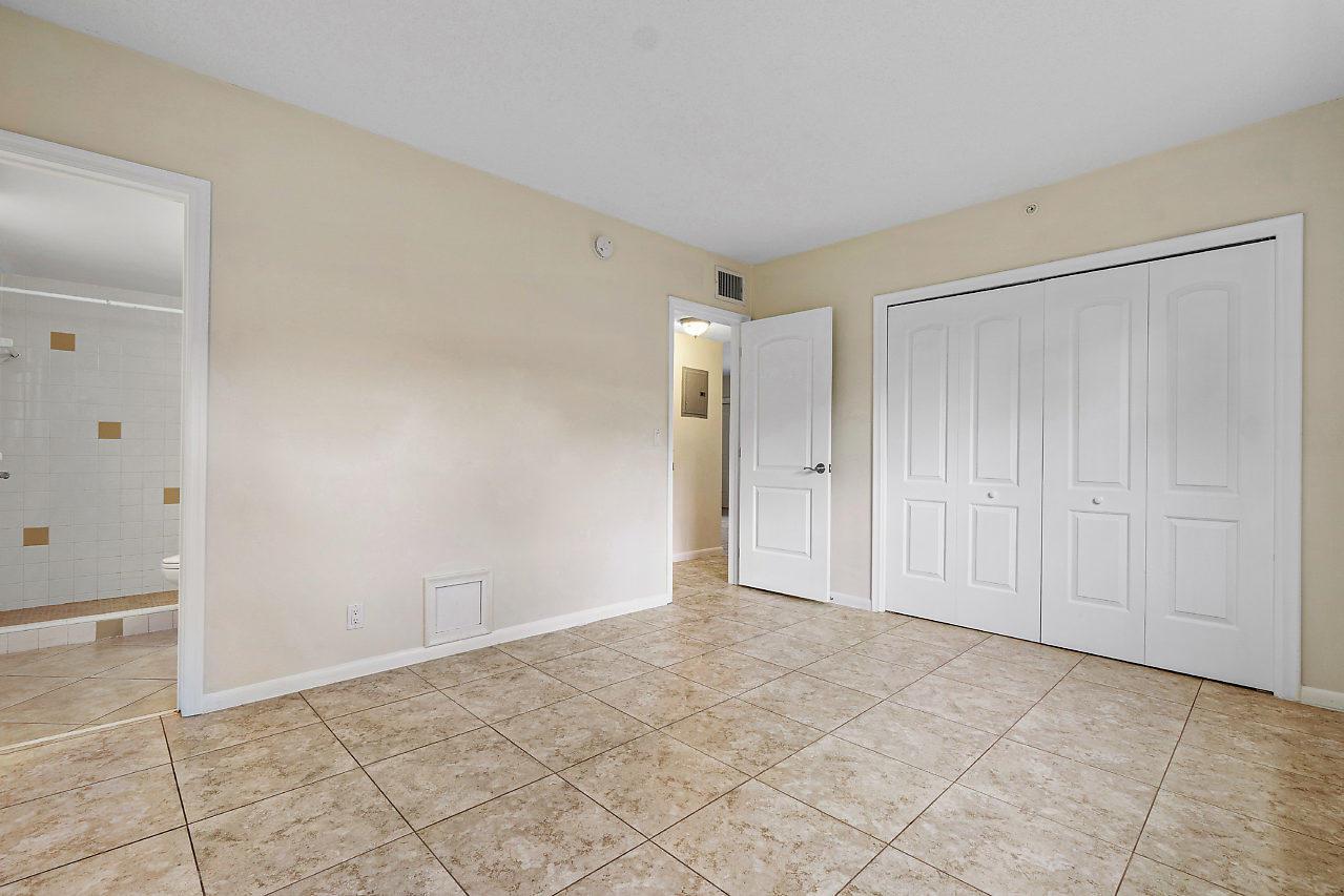 Location Location! In the heart of Delray Beach less than a mile to the ocean and one mile to Atlantic Ave. Boutique building offers a spacious 1 bedroom and 1 bath interior unit. Light & Bright. Full sized galley kitchen with new appliances. Tile Floors. Master with ensuite bathroom. Lots of storage and complimentary laundry room. A+ landlord. Come select yours today. Pet Friendly.