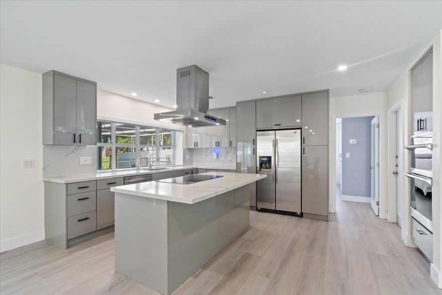 SOUGHT AFTER ELDORADO ESTATES! NEWLY RENOVATED SINGLE STORY HOME WITH CONTEMPORARY FINISHES! 4 LARGE BEDROOMS WITH 3 FULL BATHS*PRIMARY SUITE OFFERS 2 BATHS AND A HUGE WALK THROUGH SHOWER AND BUILT IN CLOSETS*JUNIOR SUITE WITH PRIVATE BATH WITH WHIRLPOOL TUB/SHOWER AND BUILT IN CLOSETS*2 ADDITIONAL BEDROOMS WITH SHARED BATH WITH WHIRLPOOL TUB AND BUILT IN CLOSETS*BEAUTIFUL CUSTOM KITCHEN WITH SLEEK GRAY CABINETS, QUARTZ COUNTERS AND STAINLESS STEEL APPLIANCES WITH CUSTOM HOOD*ALL BATHS HAVE BEEN RENOVATED*NEW ROOF 2023*NEW 4 TON AC 2025*NEW PVC PIPING 2023*SCREENED IN POOL AND PATIO*2 CAR GARAGE WITH LAUNDRY AND SINK*TANKLESS HOT WATER HEATER*LARGE PRIVATE LOT*DON'T MISS THIS BEAUTY!  ELDORADO ESTATES IS KNOWN FOR ITS TREE-LINED STREETS, WIDE ROADS AND STRONG SENSE OF COMMUNITY!