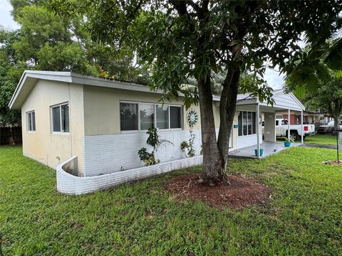 A home in Wilton Manors