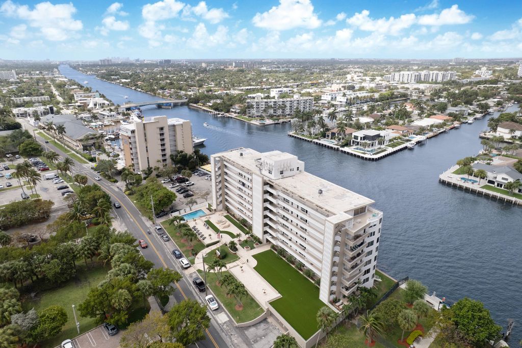 Photo of 201 N Riverside Drive #402, Pompano Beach, FL 33062 (MLS # B26011470)