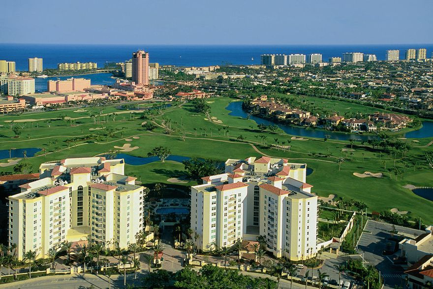 Don't miss this UNDER VALUED Property. Last comparable condo sold for $510K without the unique features of this property.
Location, Location, location!!! VALUE!!! VALUE!!! VALUE!!!
In the heart of downtown Boca Raton, oversized 10 ft ceiling, 1,446 sq ft under air, 1 bedroom + den, 2 baths unit features impact resistant floor to ceiling sliding doors & windows and an enormous terrace ideal for days when you want to quietly read your favorite novel or hosting your night time dinner parties. Townsend place is perfectly located in the heart of downtown, between the Boca Raton Resort and Royal Palm Plaza, a world-class shopping, and dining area. Walking distance to Mizner Park and the beautiful Boca Raton beach. An international destination served by three airports including the executive Boca Raton Airport. This building provides water, trash chutes, storage lockers for residents, covered and secured parking garage, fire sprinkler system throughout the building, elegantly appointed lobby, social room with card tables, catering kitchen, billiards, lounge, a state-of-the-art fitness facility with men's and women's sauna and steam room. The magnificent swimming pool area features a sun deck with lounge chairs and Jacuzzi, all overlooking the Boca Resort golf course. This full-service luxury building presents all the signs of quality and class, concierge service, a manager on site, valet parking, round-the-clock security, 24-hour gate-manned entrance. Don't wait! Get ready for a 5-star lifestyle. Townsend Place condominium association requires a $500 move in + $250 move out fees. All measures are expected to be correct but comes from 3rd party information and should be verified by buyers