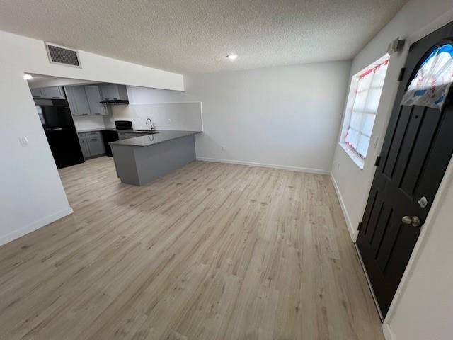 Lovely, Spacious and newly renovated apartment. Place to call Home!
Open concept Modern kitchen with new Granite countertops, Quartz Backsplash, New Appliances and sleek gray cabinetry. Kitchen island, breakfast bar. New gray luxury vinyl, wood look floors throughout the apartment. Two huge walking closets. Two bathrooms with Bathtubs, new tile and Cabinetry. Brand new, super quiet A/C unit. This small, cute community has Pool and Coin laundry on site.
Convenient location close to Highways off Miramar Parkway.