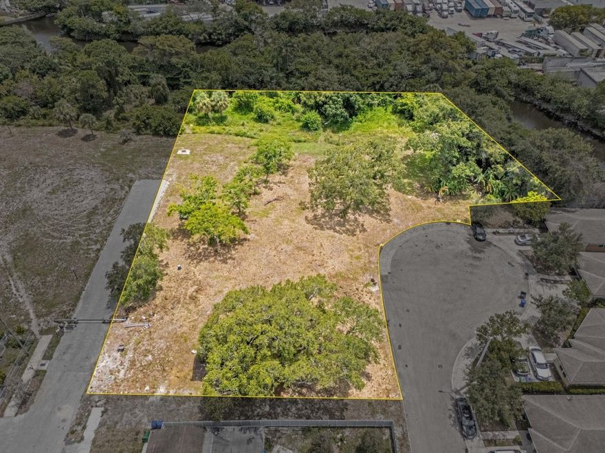Rare assemblage opportunity in Fort Lauderdale — now priced at just $75,000 per lot. Offering includes five adjacent parcels total 35,600 SF (0.82 acres), zoned RM-10 and capable of supporting up to 8 single-family homes or 9 townhomes. Each lot holds a separate folio, and there is potential to subdivide one parcel to create up to 9 total buildable sites. Strategically located on a quiet cul-de-sac, the site boasts rear paved road access for flexible ingress/egress, and one lot offers river frontage —perfect for a standout custom build. New construction homes in the area are selling $550K range, providing excellent upside and ROI for developers. Unique chance to establish a boutique residential community in a rapidly transforming neighborhood.