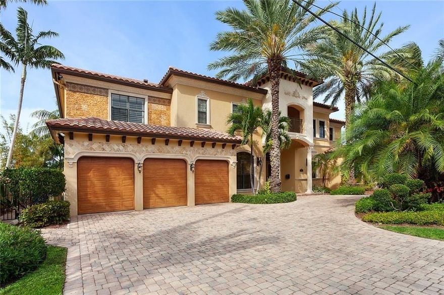 THIS CORAL RIDGE WATERFONT LUXURIOUS 6000 SQ FT  BEAUTY FEATURES   5 BEDS/5.5 BATHS ON AN OVERSIZE 120’ X 100’ LOT ON AN EXTRA WIDE CANAL @115’ IN BAYVIEW SCHOOL DISTRICT.  ENTERTAIN YOUR FAMILY AND FRIENDS WITH A BBQ IN THE GENEROUS OUTDOOR COVERED SPACE, SPEND A COZY MOVIE NIGHT IN THE THEATER ROOM ENJOYING THE LATEST FILMS, OR PLAY GAMES IN THE WELL-APPOINTED GAME ROOM. THE MASTER BEDROOM WING, WITH HIS AND HER MASTER CLOSETS, WILL MORE THAN ACCOMMODATE YOUR DESIGNER WARDROBE. ALL BEDROOMS FEATURE FULL EN SUITE BATHROOMS AND WALK IN CLOSETS. A 3 CAR GARAGE, ELEVATOR, FULL HOME WATER FILTRATION SYSTEM, AND GENEROUS LAUNDRY ROOM COMPLETE YOUR NEW HOME. WELL PRICED AT +-$500 PER SQUARE FOOT, THIS IS THE BEST DEAL IN CORAL RIDGE ON AN OVERSIZE LOT.