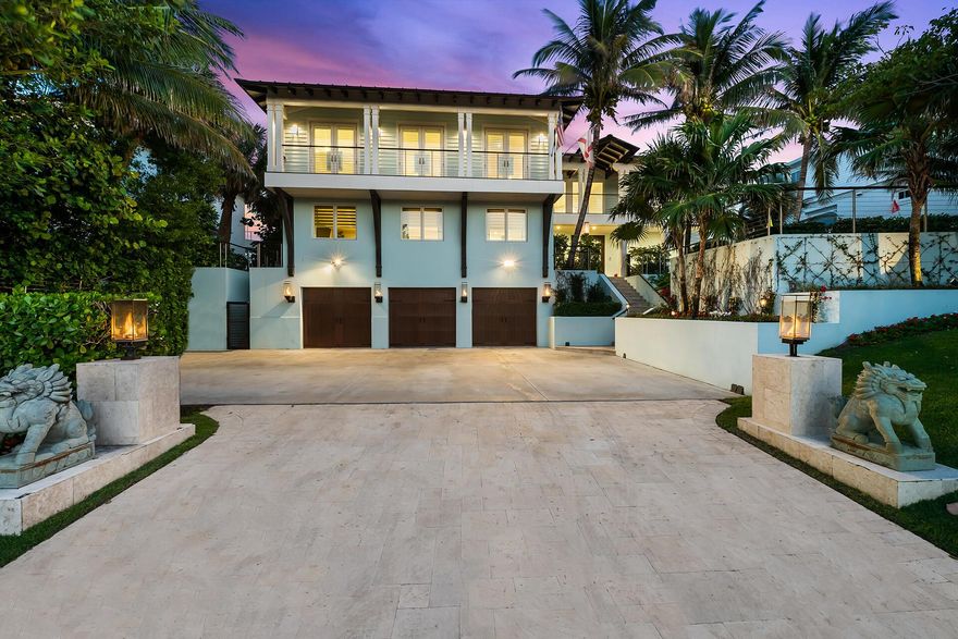 Taking Back-up Offers... The last 100+ft of tranquil panoramic ocean front views for less than $25MM in Ultra-Exclusive Highland Beach! VERY PRIVATE! No HOA Rules! No 0' Lot Line! No High Fees! Gate can be Approved! Come to a truly resort destination - Your Family's Home! Totally remodeled in 2015. 8,548 total sqft. Minutes to Private Airport. Striking cherry staircase to owner's suite with his/her custom built-ins, spa-like steam shower and deep copper soaking tub w' ocean view. Open floor plan, vaulted ceilings, gas fireplace, natural surfaces, impact glass everywhere, NANO doors - great for entertaining. Resort-like gas heated saltwater pool with infinity-edge spa. LED lighting creates a vacation lifestyle ambiance at your beach! Shown by appt only to qualified buyers w\proof of fun