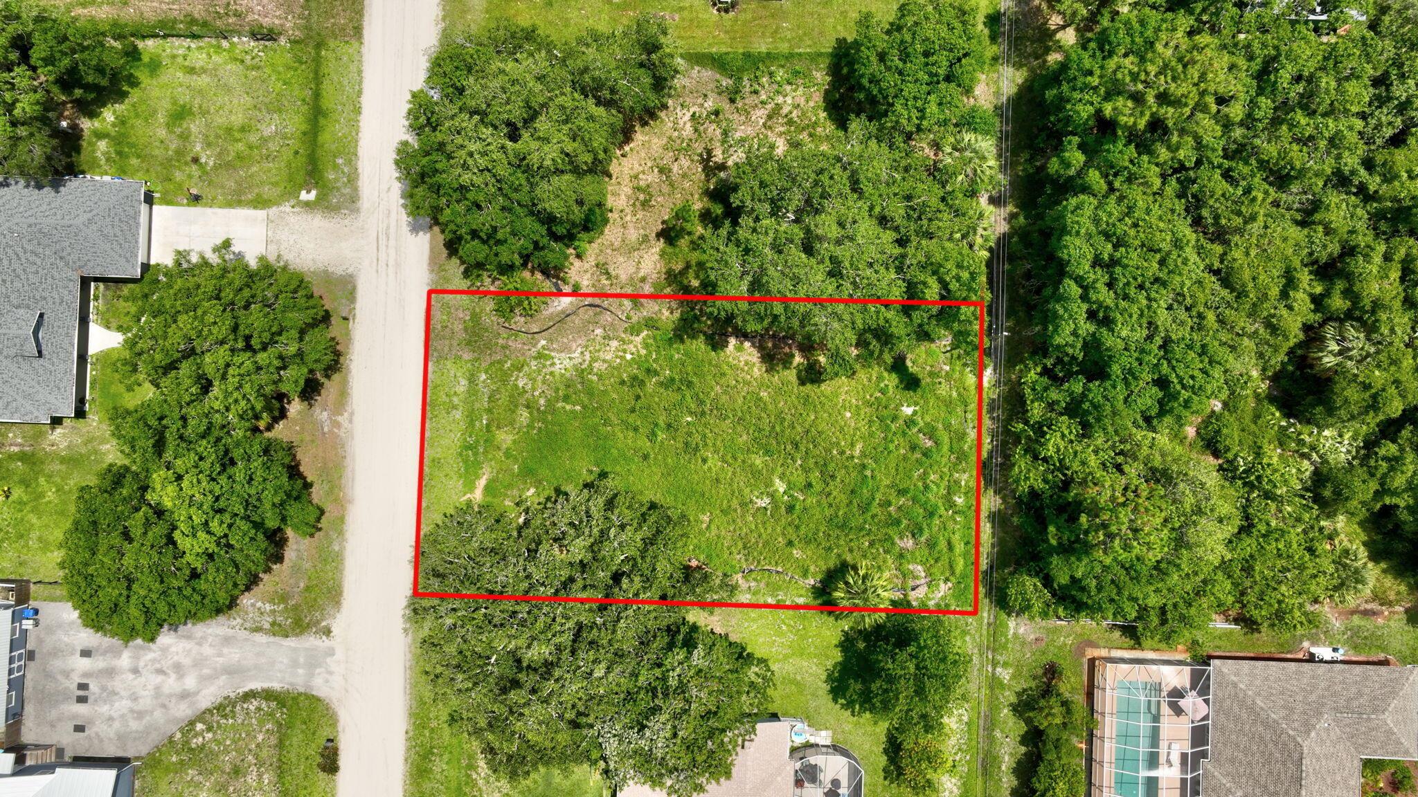 Perfect lot in the desirable Vero Lake Estates.Clean and ready to build your ideal Florida home. Plenty of space for a 3 bedroom, 2 1/2 Bath, Den and a pool.Architectural designs ready!!