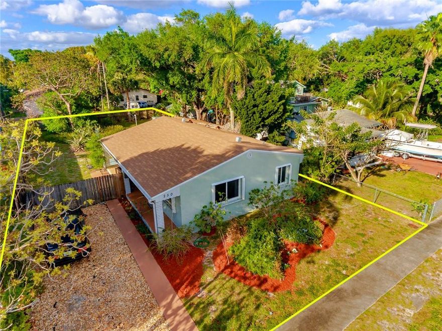 Amazing Find In the Heart Of Dania Beach! Gorgeous Updated 2 Bedroom 2 Bath Single Family Home On An Oversized Lot. Located Only Minutes To The Beach, Airport, Dania Point & Hollywood Boardwalk. PGT Windows With Accordion Shutters, Central A/C, New Exterior & Interior Paint. Tile Flooring Throughout. Oversized Fenced Yard & Plenty Of Room To Add A Pool. Rear Gate Has Alley Access Perfect For Boat/RV Parking.