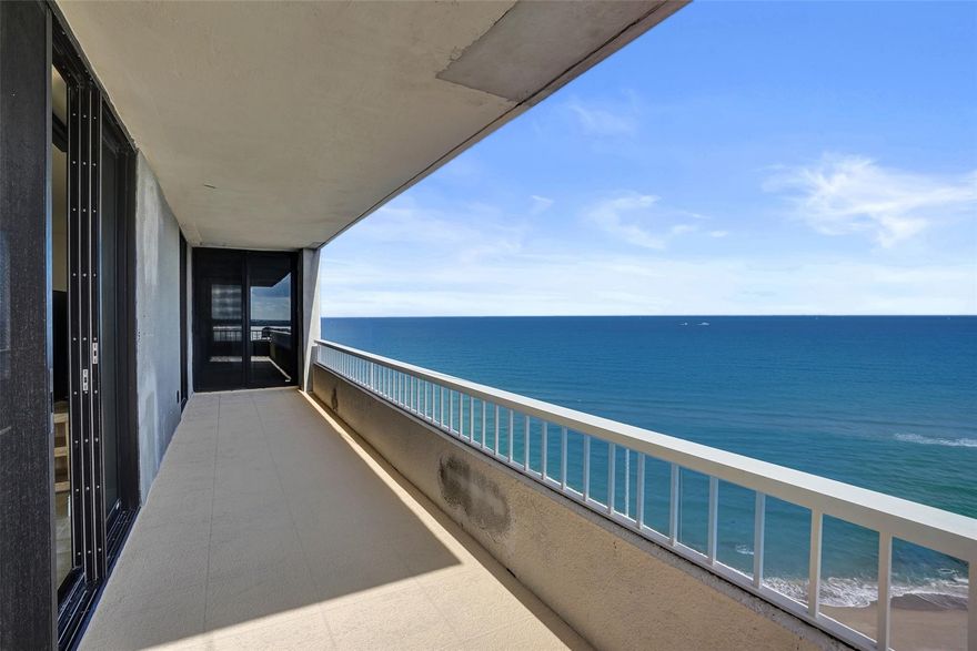 This beautifully remodeled 2 bed 2 bath condo offers stunning panoramic ocean views from every room. The open floor plan features a modern kitchen with quartz countertops, stainless steel appliances, and custom cabinetry. The spacious living and dining areas flow seamlessly onto a private balcony overlooking the Atlantic Ocean—perfect for relaxing or entertaining. The primary suite includes floor-to-ceiling windows, generous closet space, and a luxurious en-suite bath with designer finishes. Can be rented seasonally for $6,500/month and is available furnished or unfurnished. Enjoy the resort-style amenities including private beach access, two heated pools, tennis courts, clubhouse with fitness center, lounge, and a 24-hour manned gate and security. Minutes from shopping, dining, golf!