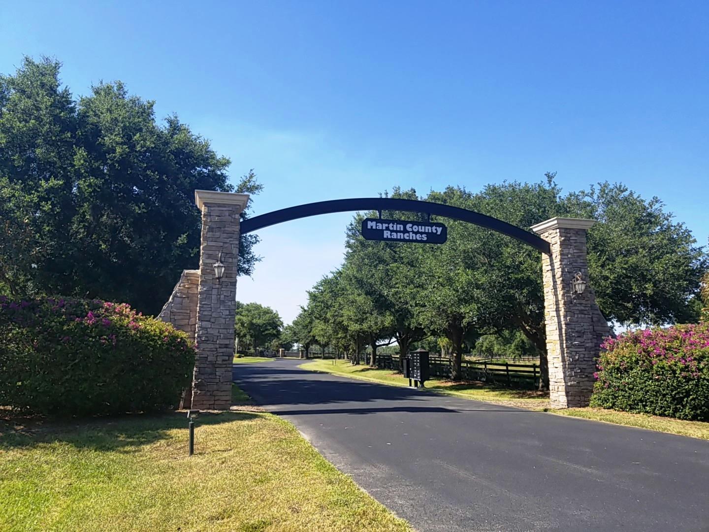 21 awesome acres, fenced 3 sides and gated, No Wetland!!! Plus a 4.5 Mile Community Bridal Path! Very special almost 1000 acre community with 39 parcels from 20 acres up. Several owners have 40 acres. What do you . . . want? Martin County Ranch is an upscale gated community with tarred private roads, underground utilities, 4 board fences, live oaks lineing the streets, all so pristine!Parcel 2 is very special, with fencing 3 sides, and currently cattle for the AG. Where do you want your Home, guest home, barn, childrens playhouse and jungle gym, oversized custom garage, pool, spa, outdoor kitchen, , and tiki area, and all your toys? Plenty of room for pastures! Call for HOA info and aerial and learn all about Martin County Ranch Community.