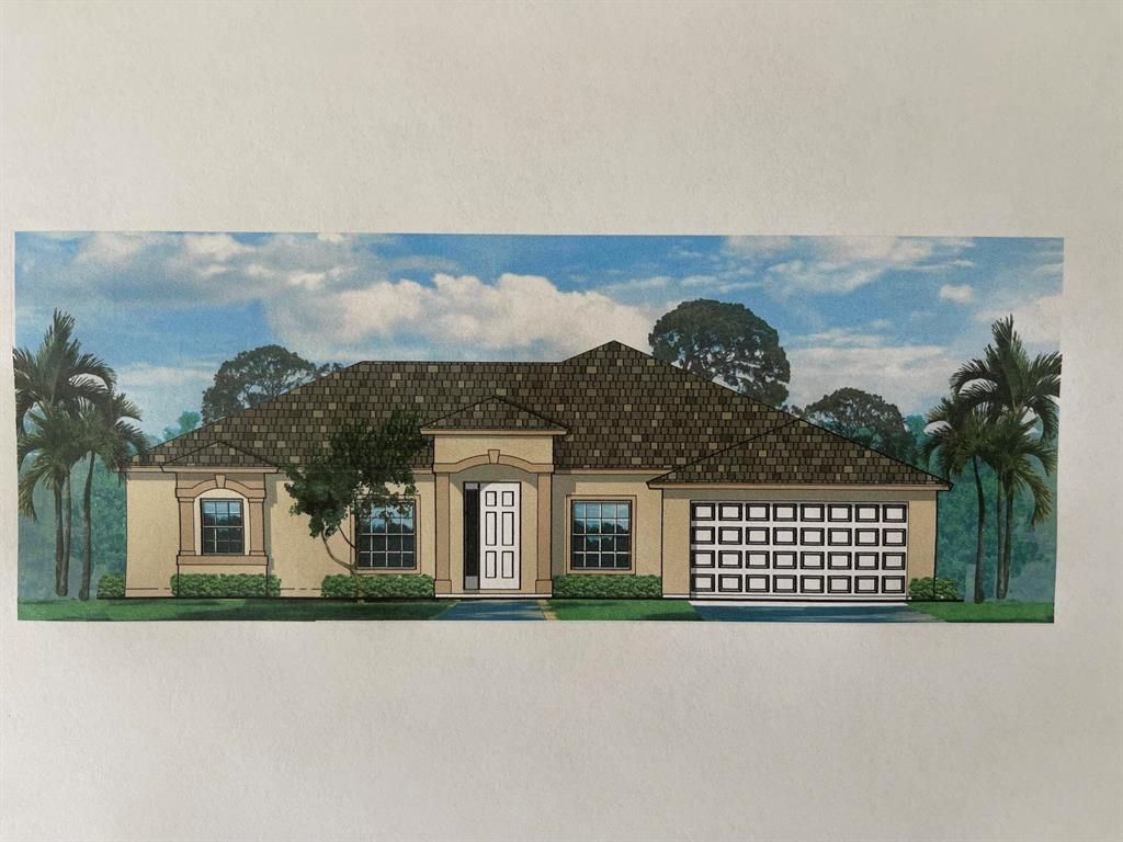 Photo of 448 SW Vista Lake Drive, Port Saint Lucie, FL 34953 (MLS # R10776586)