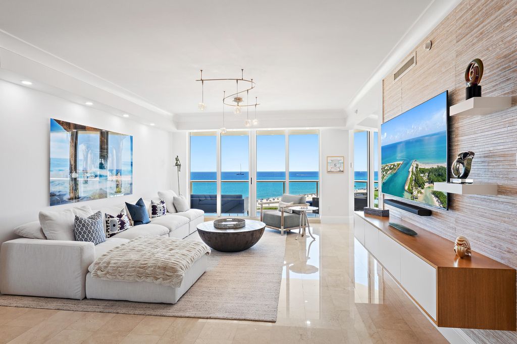 Photo of 2700 N Ocean Drive #801b, Singer Island, FL 33404 (MLS # B26027610)