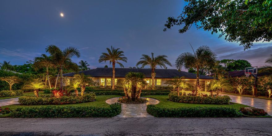 Masterpiece in a prime location of Boca Raton's sought after Palm Beach Farms. Clean and crisp lines execute modern living at this top-tier level of style. The 120ft wide double lot enables this home to flow like no other. Thoughtfully arranged floor-plan including two master bedrooms. This exquisite property boasts a generous fenced yard, providing abundant green space and a seamless indoor-outdoor living experience. The high end finishes and attention to detail truly make this the crown jewel of Palm Beach Farms. Easy to show  -  don't wait! SEE V-TOUR