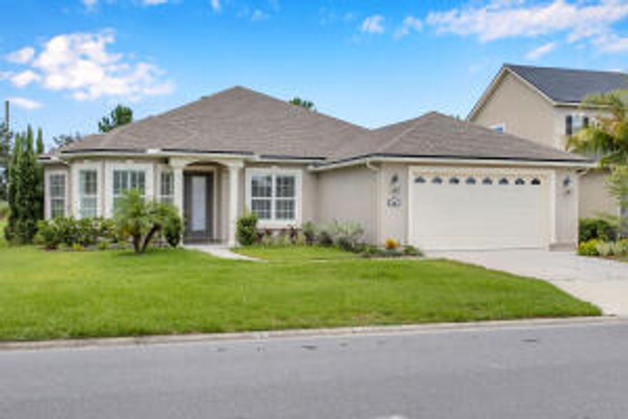 Come home to luxury at St. Augustine's, sought after community of Arbor Mill. Built in 2019, this pristine home captures modern elegance in a resort style community. Spacious & bright w/ floor to ceiling windows, an open floor plan, 3 bedrooms, 2.5 bathrooms, +den/office, marble floors, gas fireplace, vaulted ceilings, 2 car garage, crown molding throughout, expansive screened patio, private yard & is located on a private cul-de-sac. Lg. primary suite w/ walk-in closets, spa bathroom, double shower & soaking tub. Chef's kitchen w/ quartz countertops, eat-in island & LG appliances. This is the perfect home to entertain! Especially for the holidays! St John's County is an A-rated school district zoned for the recently built Tocoi High School. You'll love this community! Read more... Amenities include a heated pool w/ lake views, sports field, playground & pet park, clubhouse, 2 tennis courts, boat and RV storage, surrounded by vast lakes & natural preserves w/ biking/walking trails. Located just minutes to downtown! Enjoy St. John's World Golf Village's, famous golf courses, shops, restaurants w/ access to boating, sandy beaches & much more! Available for long term tenant for annual lease. Offered unfurnished.