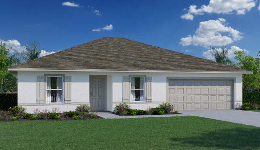 Photo of 1438 SW Goodman Avenue, Port Saint Lucie, FL 34953 (MLS # R11093361)