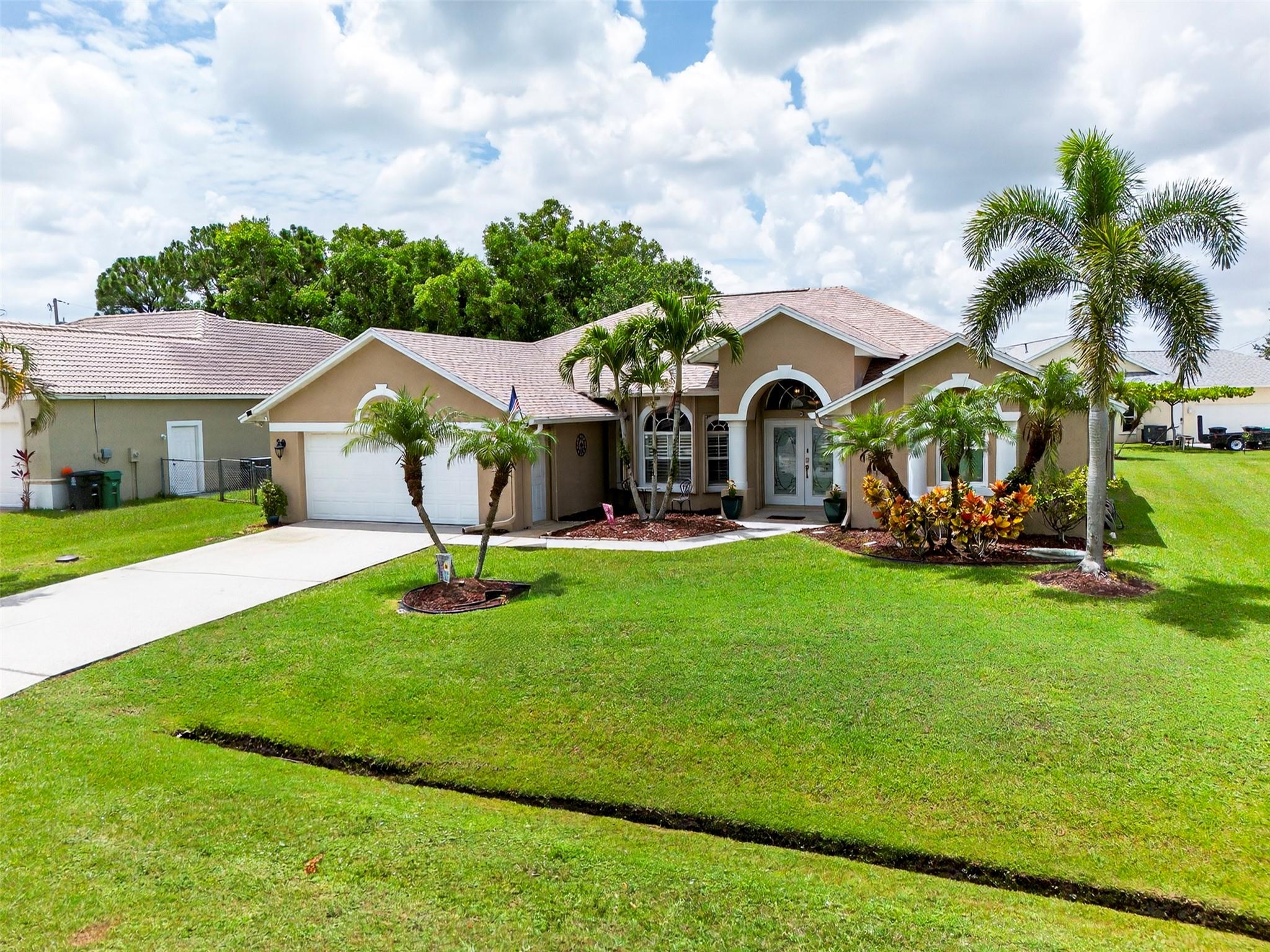 Welcome to your dream home! This beautiful single-family one-story 3/2 home (2) car garage, with your private salt water heated pool/jacuzzi .Brand new roof(2025) exterior professionally painted ! Formal dining room, separate family room, formal living room, eat-in kitchen with gas stove . Laundry room with washer /dryer , covered patio, accordion hurricane shutters . Close to top-rated schools, parks, beaches, dining, shopping, and places of worship. This home is truly amazing!
No HOA. Schedule your private showing today!