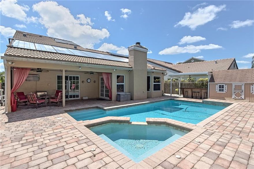 Luxuriously Upgraded 4 Bedrooms 3 Bathroom Home In Prestigious Wildwood Estates, Coconut Creek. Home Has Hurricane IMPACT Windows Throughout And Features Over 2,400 Sq/Feet, PERFECT For Entertainment With Over-Sized Pool W/ Salt Water System, Home Equipped Electrical Solar Panels For The Home With Separate Pool And Water Heater Solar Panels, Large Bedrooms, With Master Suite Conveniently Located On First Floor, And Additional Built In Home Office,  New 18"X18" Stone Tile On Diagonal, New Chef's Gourmet Kitchen With Imported 42" Cabinets, Granite Counters & SS Appliances. Master Bath Has Been Redone With Vessel Sinks, New Tile And Cabinets. Located On Cul-De-Sac Lot On The Golf Course , Close To Fine Dining And Entertainment. Home Has Many Extras! Walkthrough Video Http://Bit.Ly/3311NW71 Luxuriously Upgraded 4 Bedrooms 3 Bathroom Home In Prestigious Wildwood Estates, Coconut Creek. Home Has Hurricane IMPACT Windows Throughout And Features Over 2,400 Sq/Feet, PERFECT For Entertainment With Over-Sized Pool W/ Salt Water System, Home Equipped Electrical Solar Panels For The Home With Separate Pool And Water Heater Solar Panels, Large Bedrooms, With Master Suite Conveniently Located On First Floor, And Additional Built In Home Office,  New 18"X18" Stone Tile On Diagonal, New Chef's Gourmet Kitchen With Imported 42" Cabinets, Granite Counters & SS Appliances. Master Bath Has Been Redone With Vessel Sinks, New Tile And Cabinets. Located On Cul-De-Sac Lot On The Golf Course , Close To Fine Dining And Entertainment. Home Has Many Extras! Walkthrough Video Http://Bit.Ly/3311NW71