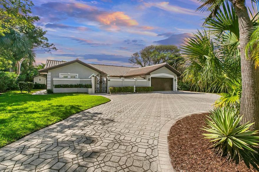 Recently renovated just steps from sandy beach and ocean this very private home features 3bedrooms and 3 1/2 baths, beautiful pool with water fall and pool cabana, outdoor shower, modern kitchen stainless steel appliances and gas stove.  Large circular paver driveway on a quiet lane just off North Beach Road.  Concrete block construction with a concrete barrel tile roof installed in 2020.  Newer impact windows and doors. Secluded courtyard with fountain just off the living area.  Five minutes to town but a world away...