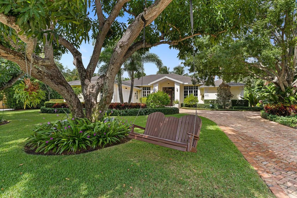 Gorgeous custom built European style home in the most coveted area of East Delray Beach. This true 5 bedroom home sits far back off the street for ultimate privacy. An over sized Chicago brick driveway leads up a beautifully landscaped lot to a spacious 2 car garage. This impeccably maintained home has many finished touches; from the elevated coffered ceilings, covered patio with tongue & groove pecky cypress to saturnia marble & hardwood flooring. The home boasts a whole house generator, water filtration system & a salt water pool. Gas fuels the tankless water heater, stove, dryer & generator. French doors lead to the beautiful pool, private covered patio & ample very private fenced in back yard. This Lake Ida home is less than 2 miles to the famed Atlantic Avenue & pristine Delray Beach.