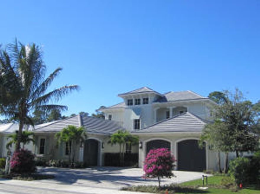 Professionally decorated Bonair floor plan with stunning golf course view in the brand new Isle Estates section of exclusive Old Palm Golf Club.  This home boasts an open and spacious great room floor plan, handsome office/media room, beautifully appointed powder room, large loft with expansive views, elevator to the 2nd floor, wood and marble floors, his and hers master bathrooms, large walk in closets, must see this beautiful builder model.