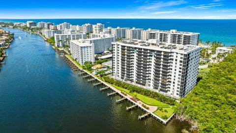 Photo of 3420 S Ocean Boulevard #8t, Highland Beach, FL 33487 (MLS # B26033588)
