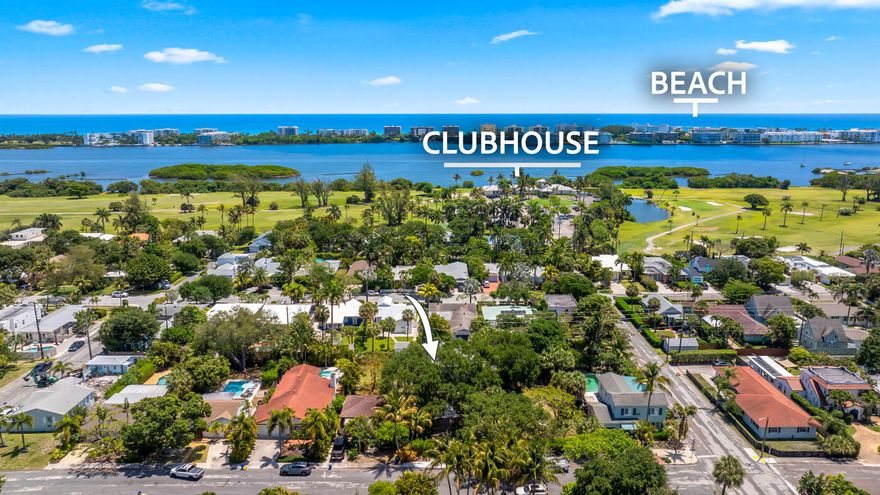 Rare opportunity to own a piece of Lake Worth Beach history in the highly sought-after Parrot Cove neighborhood. This beautiful example of early 1900s South Florida Vernacular architecture blends historic charm with modern updates, all just 2 blocks from the Intracoastal Waterway and 1 block from the Lake Worth Municipal Golf Course. Offering 2,448 sq ft of living space, the home features 4 bedrooms, 3 bathrooms, preserved architectural details including a fireplace, archways, pecky cypress ceilings, and stunning oak floors throughout. Designed to capture natural light and coastal breezes, the property showcases the timeless character of historic South Florida living. The updated kitchen features a floating island, white wood cabinetry, dove gray glass tile backsplash, stainless steel appliances including a gas range, and generous entertaining space. Additional highlights include a formal living room with fireplace, formal dining room, spacious bonus room ideal for a family room, studio, or guest suite, split-zone A/C, metal roof, and natural gas. Property is being offered separately or can be purchased together with the adjacent vacant parcel MLS# B26026502 at a different price...., creating a rare opportunity for expansion, a private compound, guest house, or future development. Located minutes from downtown Lake Worth Beach, residents enjoy a vibrant coastal lifestyle with waterfront dining, art galleries, cafes, beaches, year-round events, and convenient access to I-95, Palm Beach International Airport, Brightline, and downtown West Palm Beach.