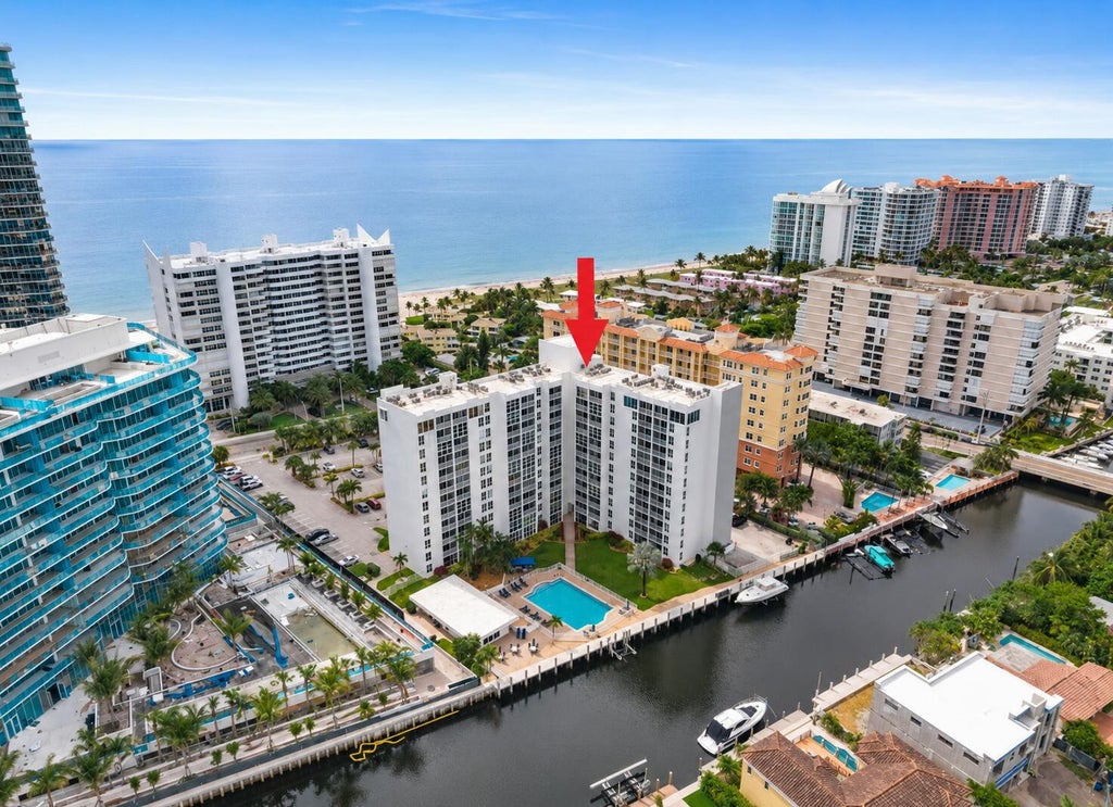 Photo of 1391 S Ocean Boulevard #807, Pompano Beach, FL 33062 (MLS # B26050156)