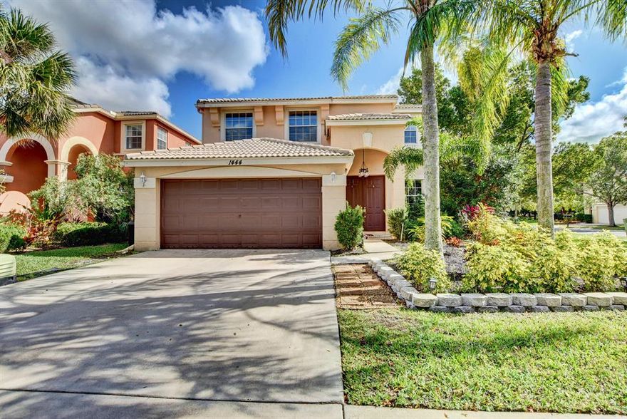 Stunning 4 bedroom 2 1/2 bath, Renovated kitchen.. Luxuriously open floor plan which leads directly in to the kitchen nook area overseeing the newly heated saltwater pool with waterfall, all surrounded by lush landscaping and still plenty of room for your pets. Come see why this is everything you want in your new home!