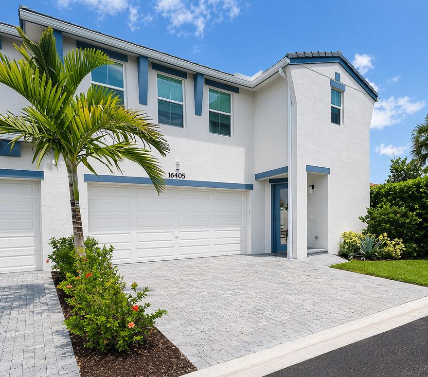 Welcome to this stunning 2024-built townhouse in the highly sought-after city of Westlake, where modern elegance meets thoughtful design. This beautifully crafted home features wood flooring throughout, creating a clean, sophisticated, and timeless feel. Offering 3 spacious bedrooms and 2.5 stylish bathrooms, the home is designed for both comfort and everyday living. The primary suite serves as a private retreat with a spa-like bathroom, complete with a  walk-in shower. Enjoy upgraded details throughout, including custom moldings, elegant casings, wood blinds, and a modern open stair railing that enhances the home's airy and contemporary design. The gourmet open-concept kitchen is perfect for entertaining, featuring high-end finishes, ample cabinetry, and a seamless flow.