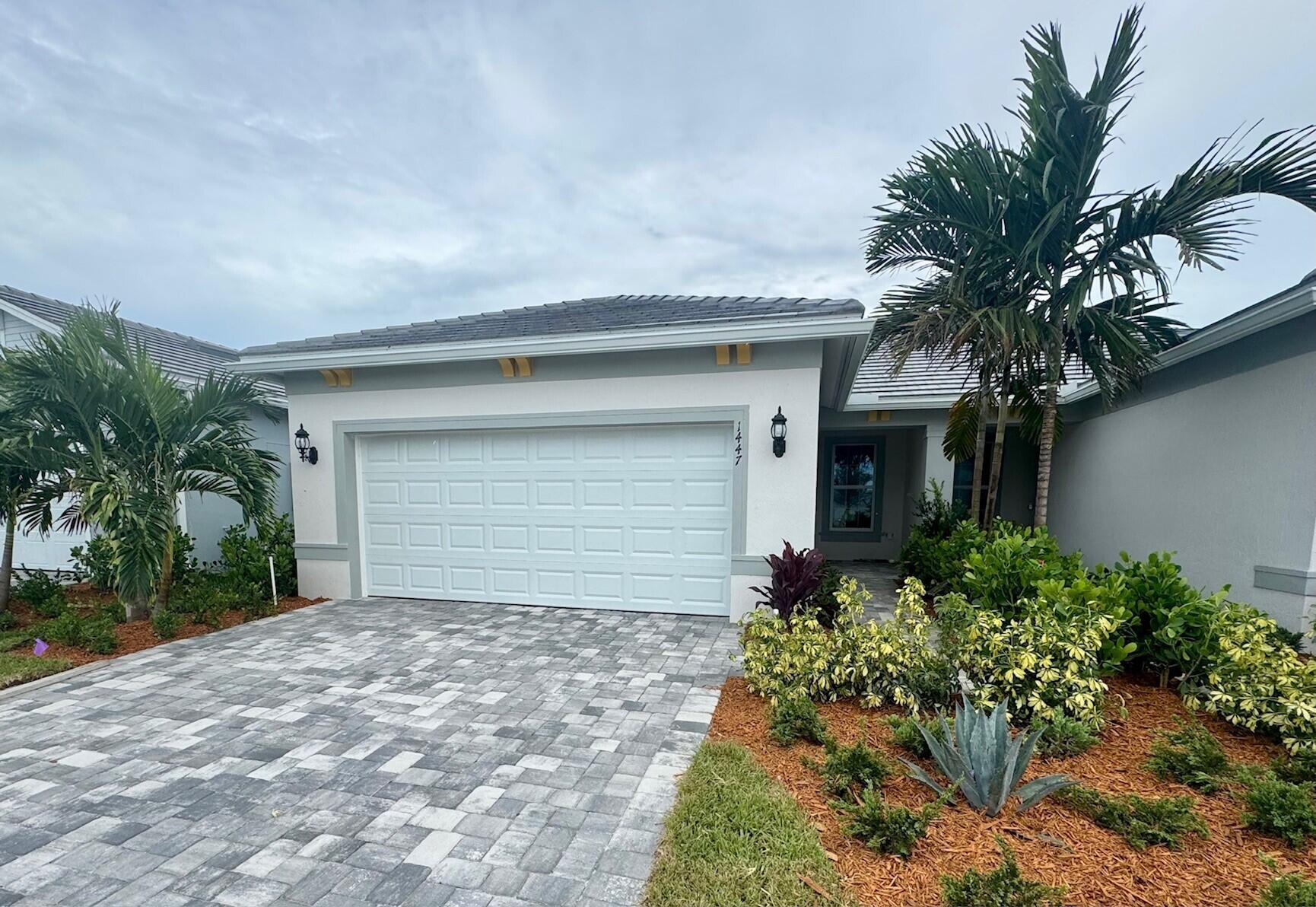 NEW CONSTRUCTION: Welcome to DiVosta's Newest Signature community in Vero Beach. Whether this is a winter getaway or your permanent address, the Colton villa plan offers split bedroom living and open concept. The home has been adorned with thoughtfully selected, on-trend design finishes including wood look tiles flowing seamlessly through every room. Enjoy the private Southern view from your screened in lanai.