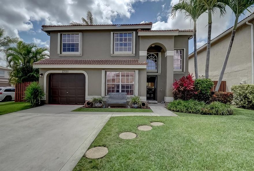 Move right in, this home has everything you need including a great location in desirable West Boca Raton. Newer AC and Hot water heater installed in 5/2021, whole house accordion hurricane shutters, upgraded electrical panel and a stand alone generator. 
Relax and enjoy the jetted pool or grow some vegetables in the side yard. This home has a fenced yard and a baby gate around the pool for added security. This beautiful home contains 3 bedrooms upstairs and a bonus playroom downstairs. You are going to love living here, Meadow Lakes offers, a guard gated entrance and a community with lots of activities. Enjoy tennis, basketball, the playground, the community pool or meet your neighbors as you walk along the sidewalks by the lake.