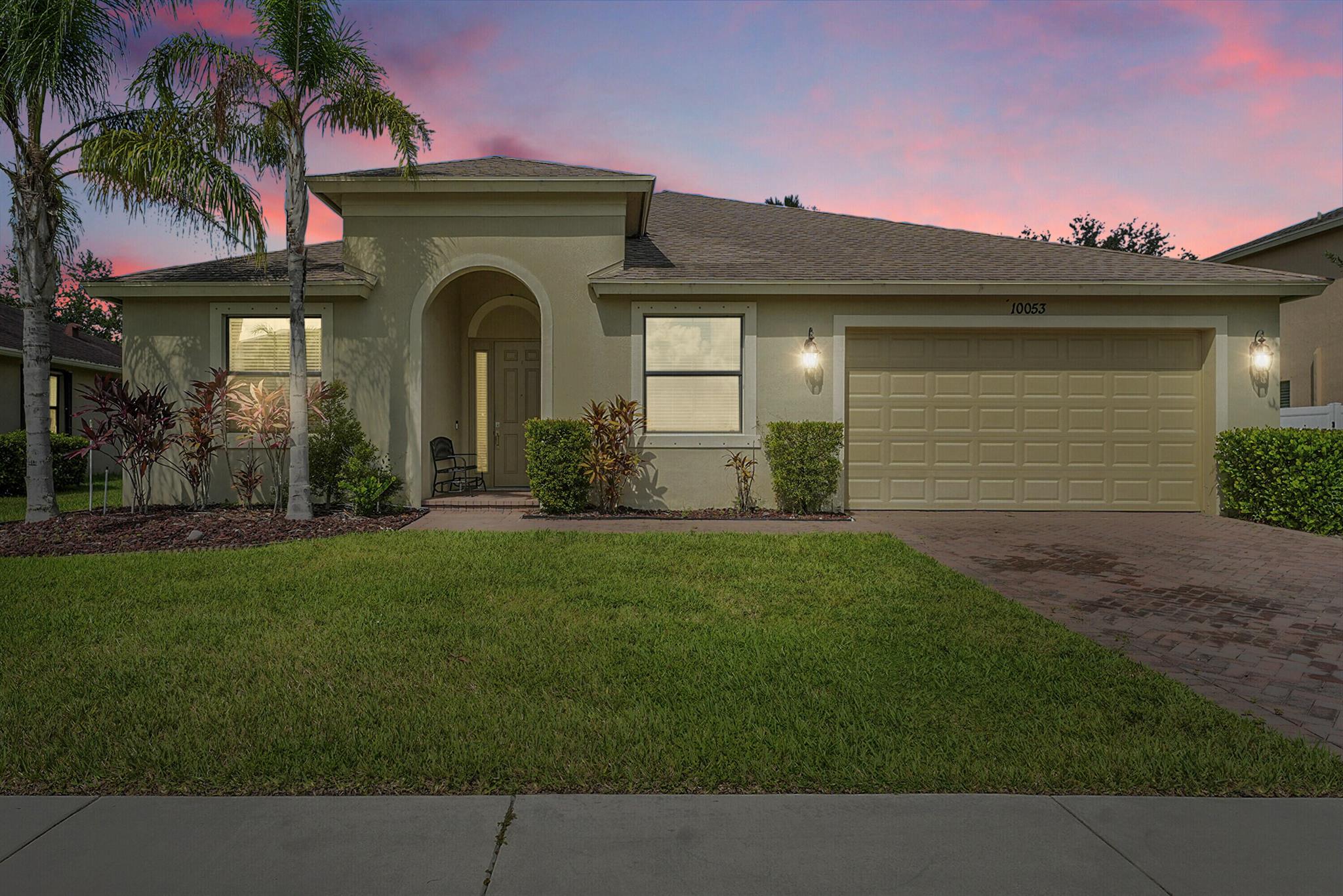 Welcome to this stunning 4-bedroom, 3-bath, 2-car garage home in West Vero, offering over 2,000 sq. ft. of living space and built in 2018. The heart of the home is the spacious kitchen, featuring a large center island that flows seamlessly into the great room, perfect for entertaining and everyday living. A split floor plan ensures privacy, with the primary suite tucked away for a quiet retreat. This move-in ready home is conveniently located just minutes from I-95, providing easy access to shopping, dining, and all that the Treasure Coast has to offer.