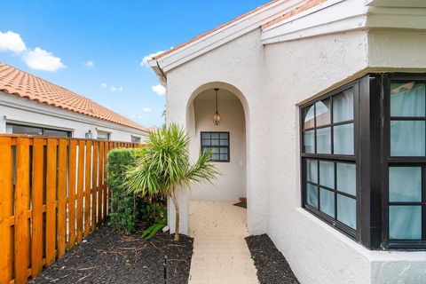 A home in Palm Beach Gardens