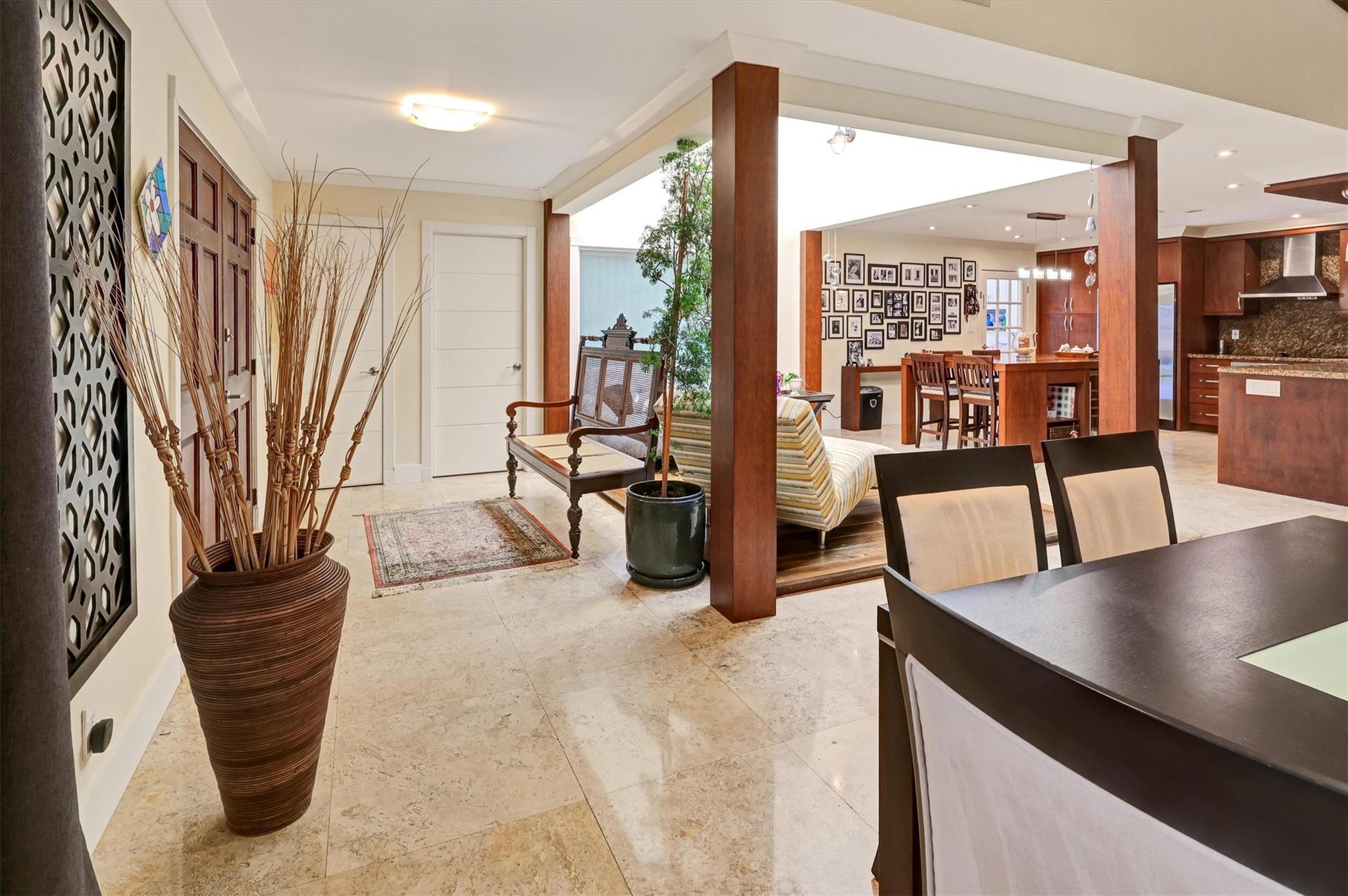 Step inside this stunning 3 bedrooms, 2/5 bathrooms that blends sophisticated design with warm, invinting touches. Perfect nestled in the sought after neighborhood, this home offers light filled open concept living spaces designed for both relaxing and entertaining. Enjoy a chefs kitchen featuring sleek granite countertops, stainless steel appliances, a generous island and custom cabinetry that seamlessly flows into the spacious family room and dining room areas. A cozy fireplace creates the perfect gathering spot for family and friends. Luxurious primary suite features an ample, walk in closet, walk in shower and custom vanity. Two additional bedrooms provide great space for children, guest or a home office. Located minutes from shopping, dining, major roads.