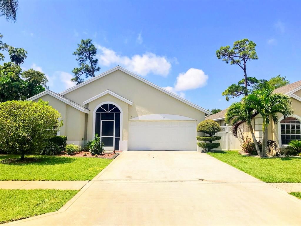 Must see in Emerald Forest! Largest corner lot in the community! You will love getting to make this charming house your new home! This property features a two-car garage and stylish tile throughout the interior of the house. Spacious 3 Bed 2 Bath 2 Car Garage w/Vaulted Ceilings. Updated Kitchen w/gorgeous granite countertops & solid wood cabinets, New LED lights, split floorplan & indoor laundry room w/front loading washer & dryer. Realx in the fenced backyard & lovely screened patio, great for BBQ'S, entertaining Guests and family. Community is surrounded by many public parks & golf courses, 5 minutes to The Mall at Wellington Green & 10 minutes to Lion Country Safari! Excellent Schools! Apply and reserve this Gorgeous Home Today!