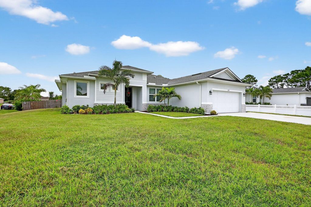 Photo of 3690 SW Margela Street, Port Saint Lucie, FL 34953 (MLS # R11118235)