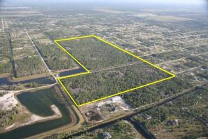 Three sides surrounded by canals, zoned Agricultural Residential, beautiful property, future developments in the area: Loxahatchee Groves Commons, Westlake-formerly Minto's west(4,546 homes), Arden (2,000 homes), Indian Trails Groves (3,900 homes), Avenir (3,250 Homes)