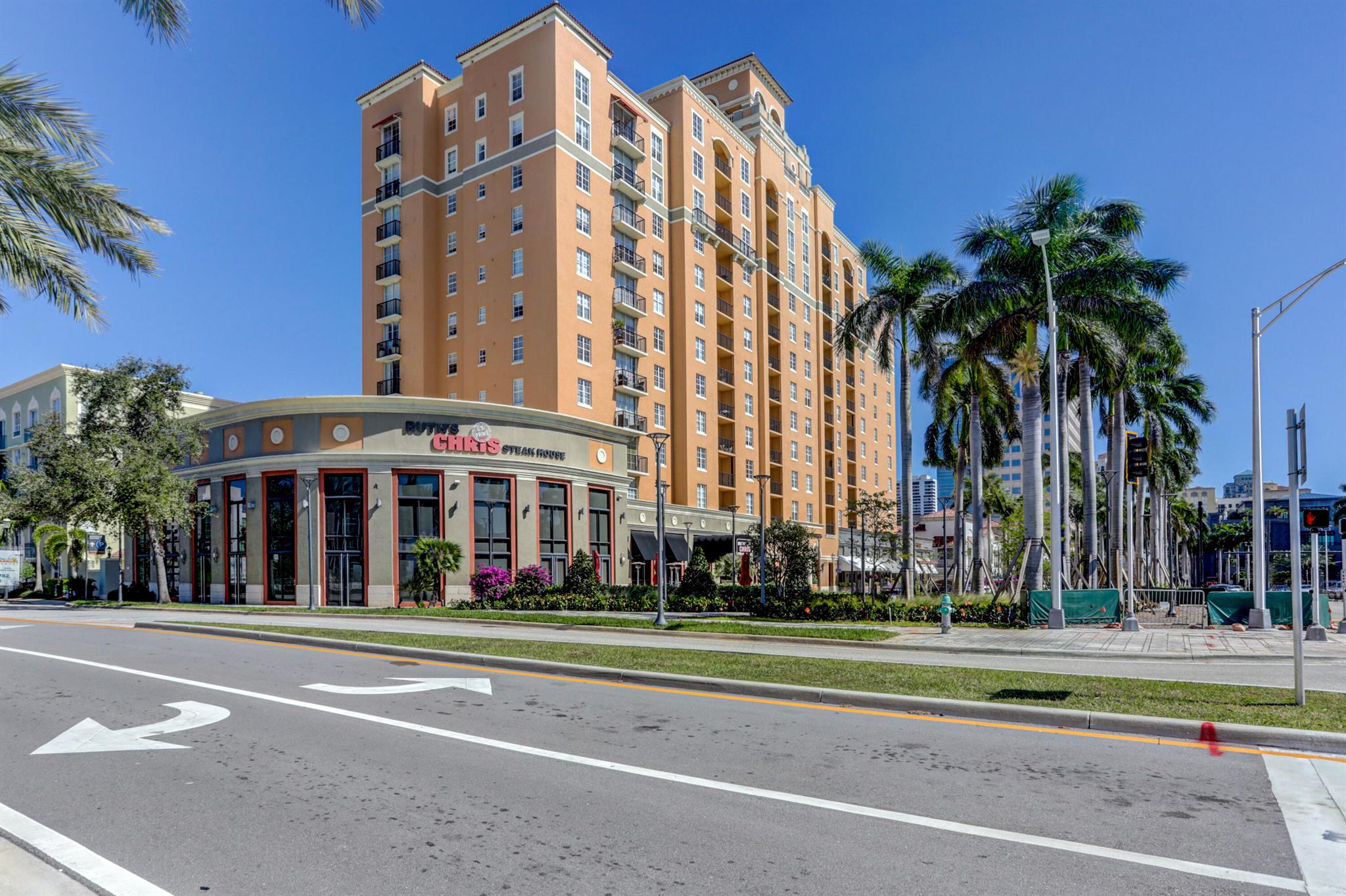 Centrally located in West Palm Beach. Incredible penthouse condo with tile flooring, updated kitchen, baths and impact glass for peace of mind and quietness. Enjoy breathtaking city and water views from this prime CityPlace location, walking distance to endless shopping, dining and entertainment. Next to Kravis center and across from convention center. Chef kitchen features granite countertops, breakfast bar, and upgraded appliances. Crown molding, stylish ceramic tile, and 9-ft ceilings enhance its elegance. Primary suite offers a spa-like bath. Amenities include a resort-style pool, fitness center, clubroom, private screening room, and more. 1 garage parking space included with doorman and Valet parking. Short term lease available from Sept 2025 - Jun 2026. Furnished or unfurnished .