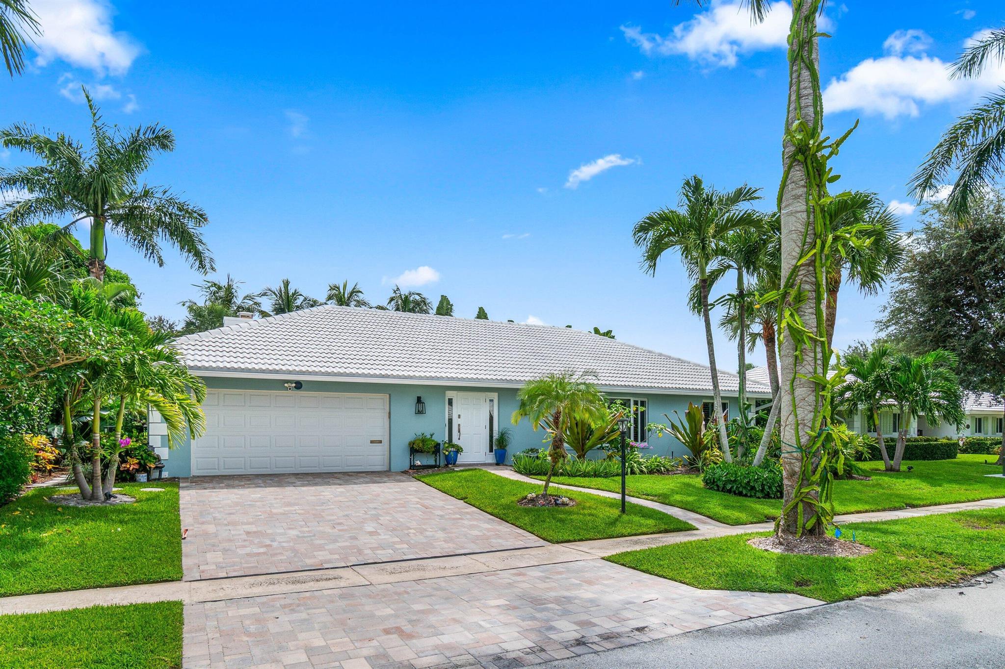 Camino Gardens Gem! This spacious 3-bedroom home plus office area and 2.5 baths features a desirable split-bedroom floor plan with oversized rooms and generous closet space. Highlights include an open kitchen with quartz countertops and stainless-steel appliances, plantation shutters, and electric shades in all bedrooms. Recent upgrades: 2023 HURRICANE impact windows, sliders, Hurricane rated garage door, new water heater (2024), HVAC (2019), and a large inside laundry room with new washer/dryer. The oversized 2-car garage offers extra storage. Outdoor living is a dream with a fully renovated pool area--new screen enclosure, new diamond brite finish, new pavers, new plumbing lines, new filter, pump, new salt system, and new heater. A new wavered driveway (2024) and lush landscaping