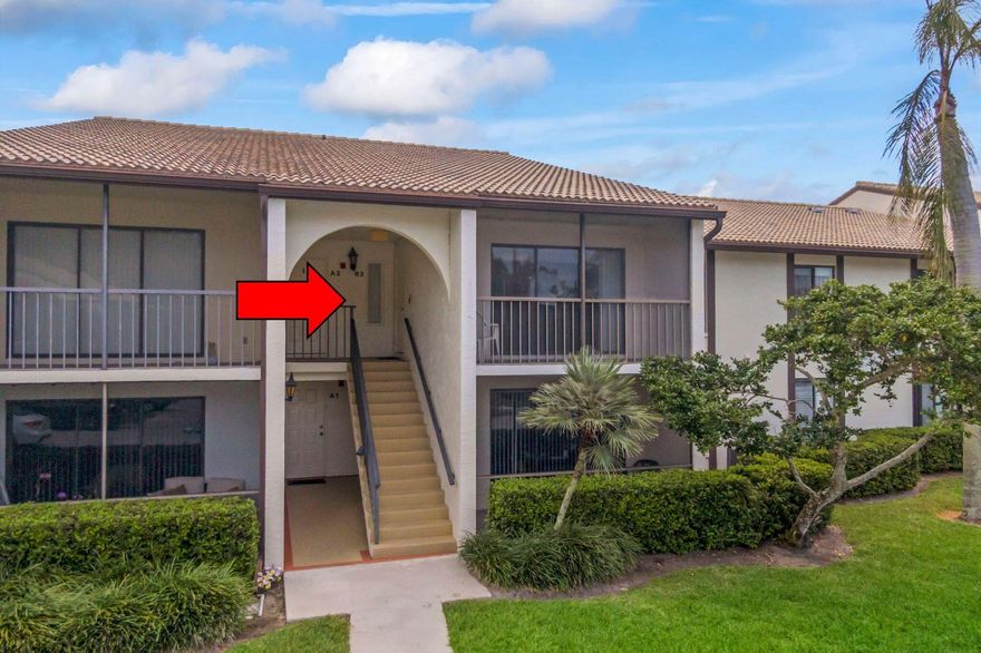 Welcome to this clean 2 Bedroom 2 Bath second floor condo in the desirable gated community of Pine Ridge at Martin Downs. Enjoy the community amenities which include community pool, hot tub, tennis courts, & community room. 
2018 AC, Water Heater 2019. Walking distance to Bessey Creek Elementary School, Cummings Library, Publix, Restaurants, Shopping & More!